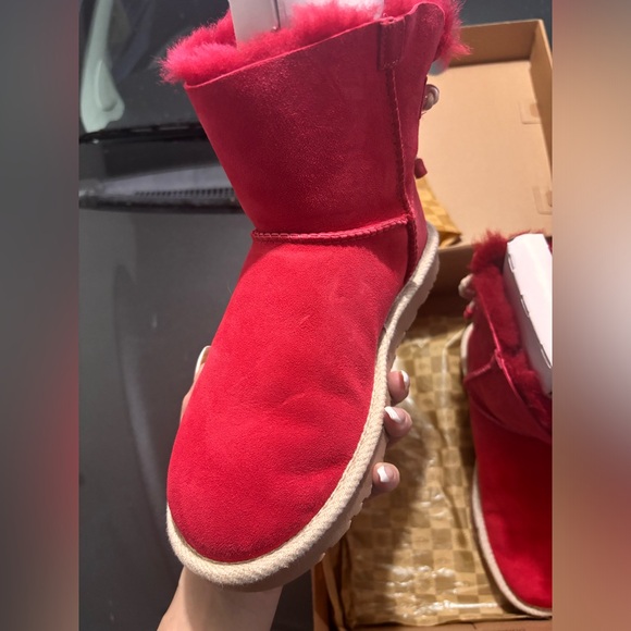 UGG Selene (red) size 7 with box - Picture 11 of 12